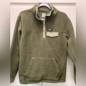 PINK by Victoria Secret women’s fleece half zip jacket size: XS